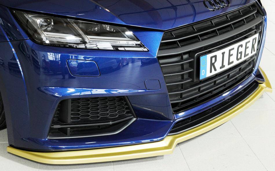 Lama ant.Rieger Audi TTS-TT-RS+S-Line dal'14 per paraurti originale