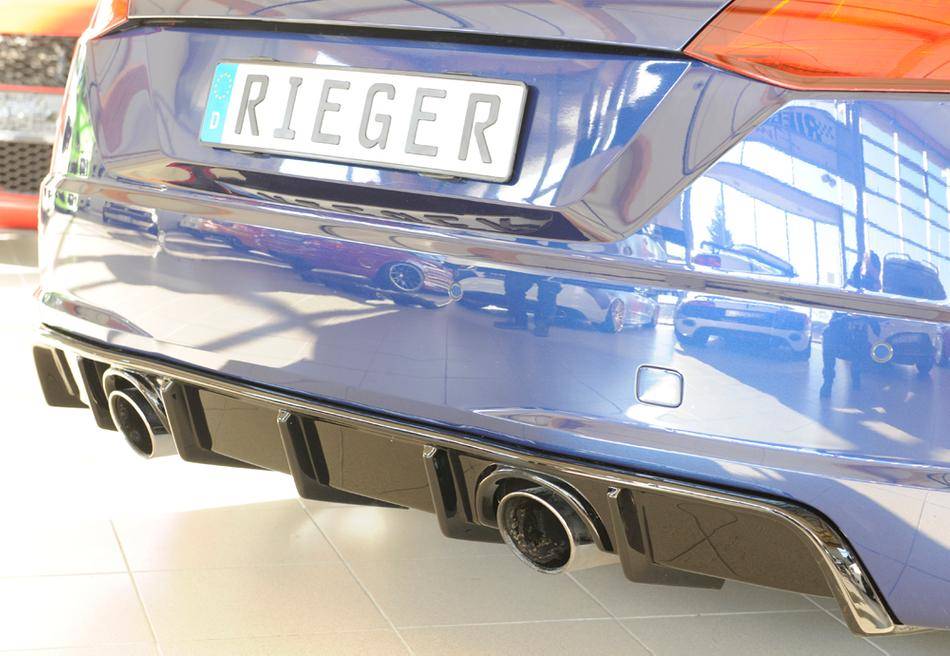 Diffusore Rieger TTS-TT-RS+S-Line dal'2014 term.duplex sing.nero luc