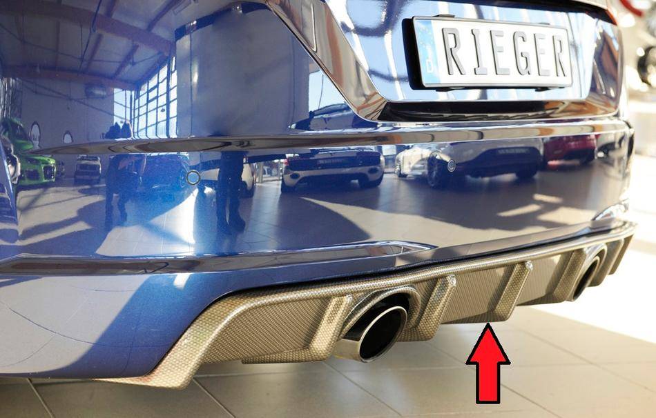 Diffusore Rieger TTS-TT-RS+S-Line dal'2014 term.duplex sing.carbonlo