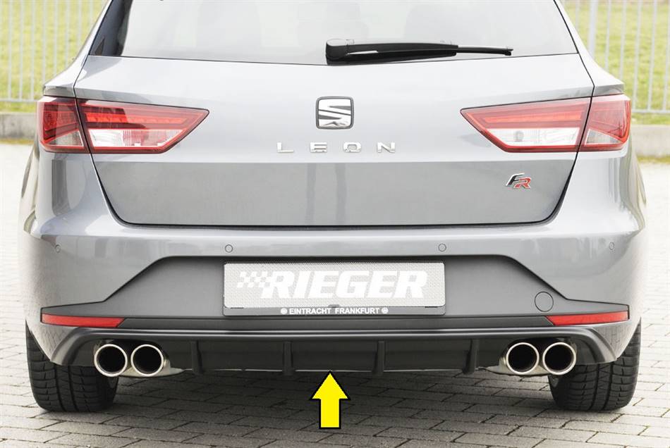 Diffusore Rieger Leon 5F ST FR fino'16 term. doppi duplex carbonlok
