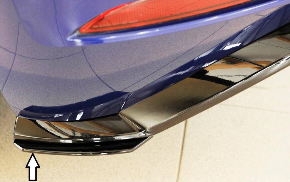 Angolare destro Rieger Golf 7 GTI per diffusore originale