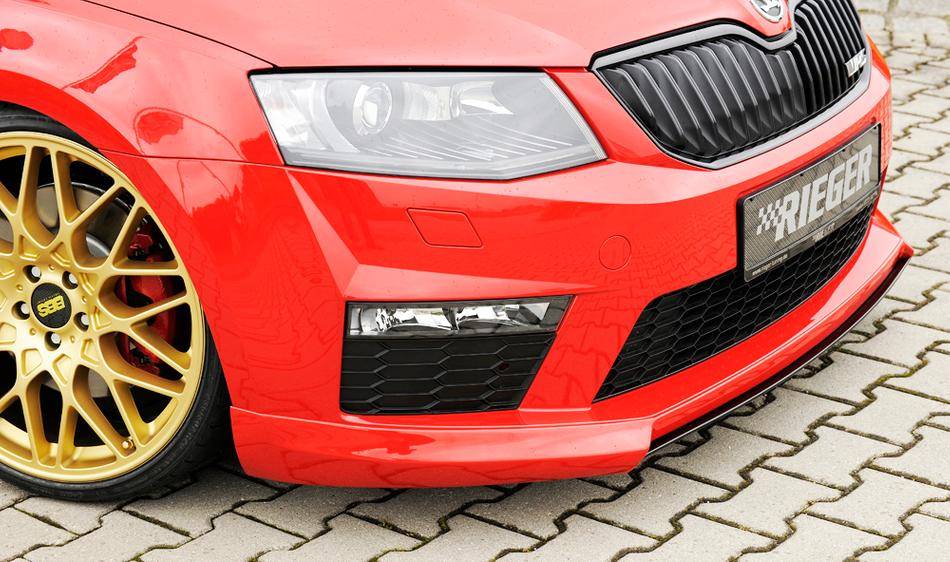 Lama centrale Rieger Octavia 5E RS carbonlook per 00079010