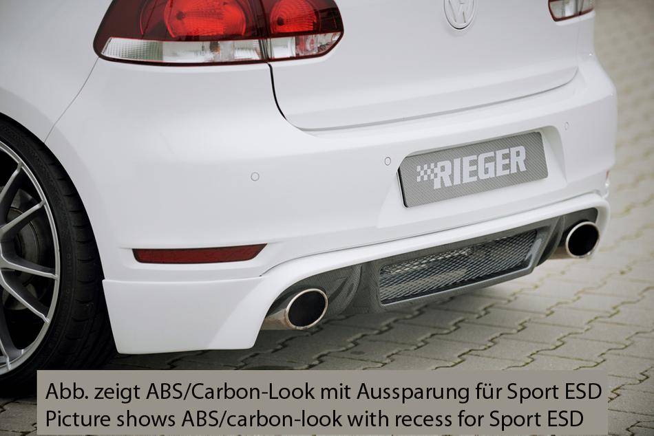 Sottoparaurti Rieger Golf 6 GTI/GTD per marm.originale duplex