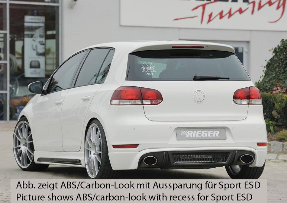 Sottoparaurti Rieger Golf 6 GTI/GTD per marm.originale duplex