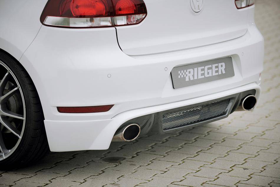 Sottoparaurti Rieger Golf 6 GTI/GTD per marm.duplex 1x140x90 carbonl