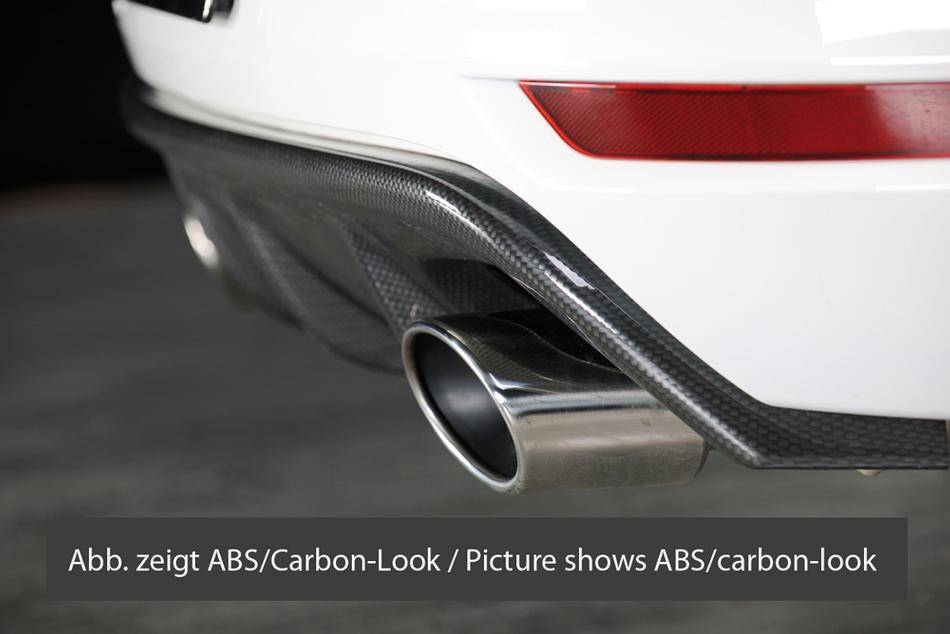 INSERTO PARAURTI POST GOLF 6 GTI CARBONLOOK