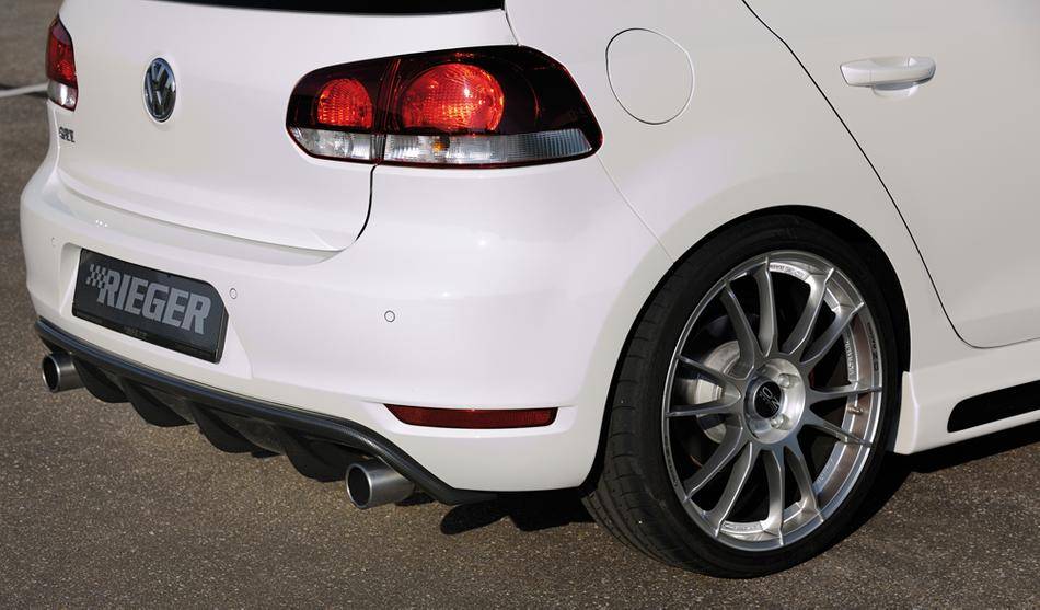 INSERTO PARAURTI POST GOLF 6 GTI CARBONLOOK  MARM ORIGINALE DUPLEX