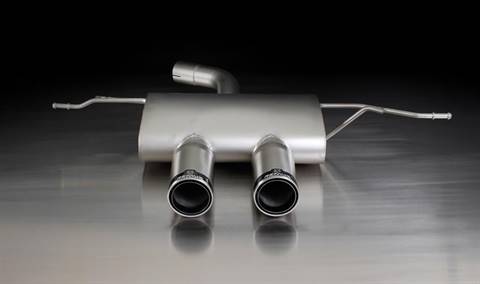 MARMITTA R-LOOK GOLF 6 NO GTI USCITE DOPPIE CENTRALI