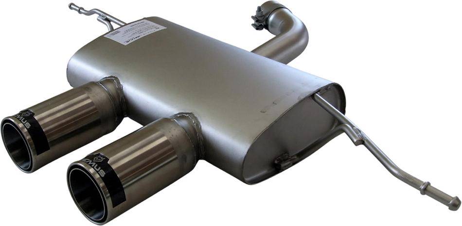 MARMITTA R-LOOK GOLF 6 NO GTI USCITE DOPPIE CENTRALI