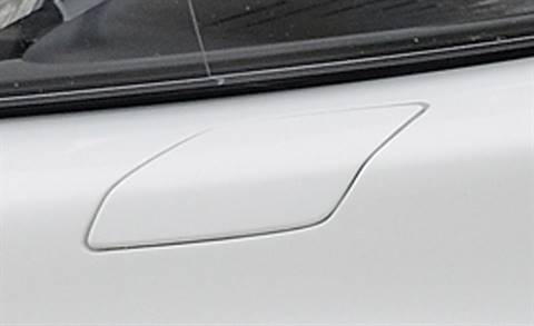 Copertura sx lavafari Golf VI per paraurti Rieger non per GTI/GTD