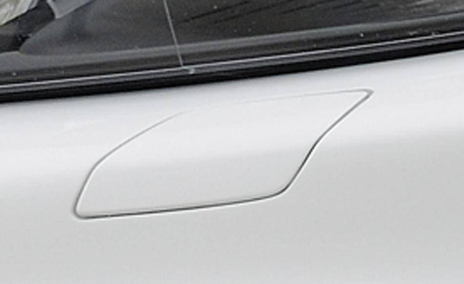 Copertura sx lavafari Golf VI per paraurti Rieger non per GTI/GTD