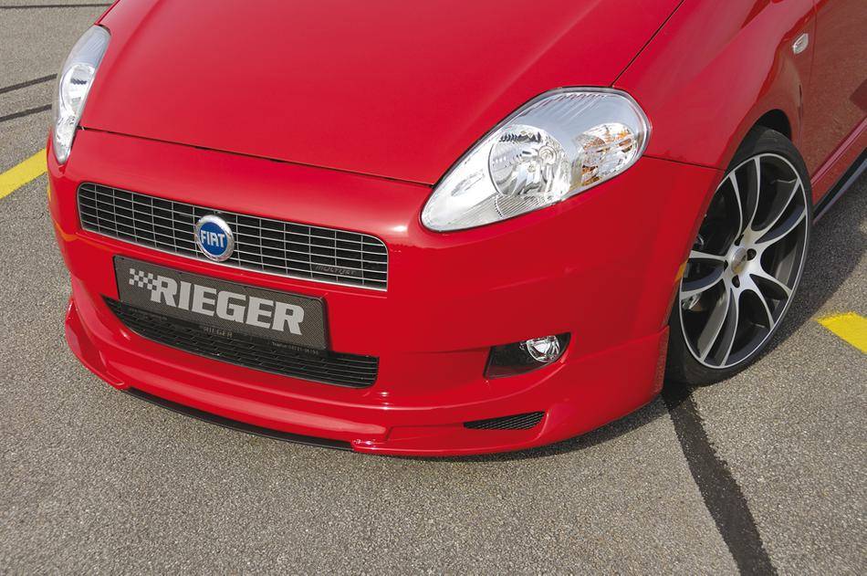 Sottoparaurti ant.Rieger Fiat GrandePunto (199) incl. rete alluminio