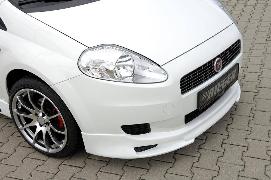 Sottoparaurti ant.Rieger Fiat GrandePunto (199) incl. rete alluminio