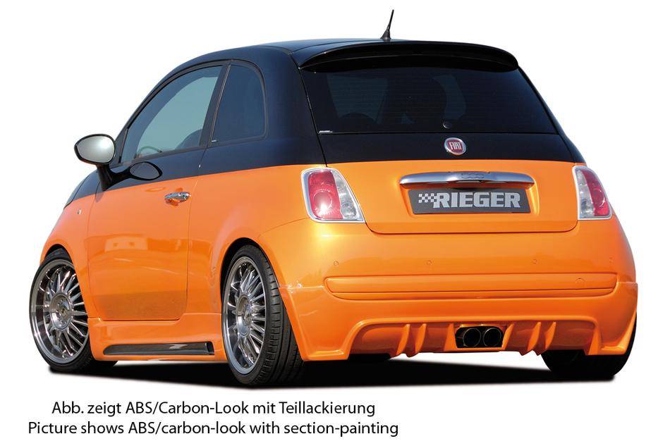 Sottoporta sx. Rieger FIAT 500 con dondotto e presa aria