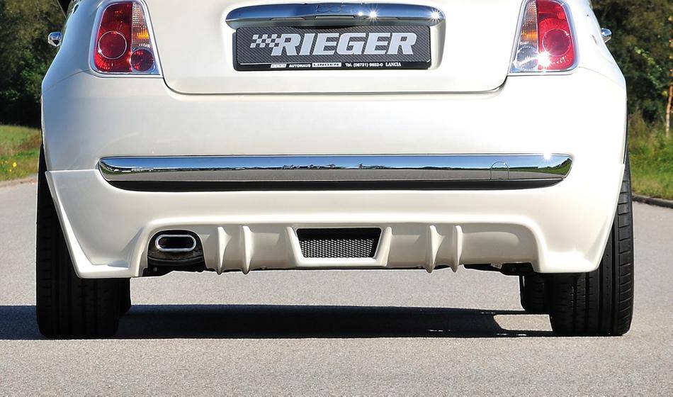 Sottoparaurti post. Rieger FIAT 500 terminale sx