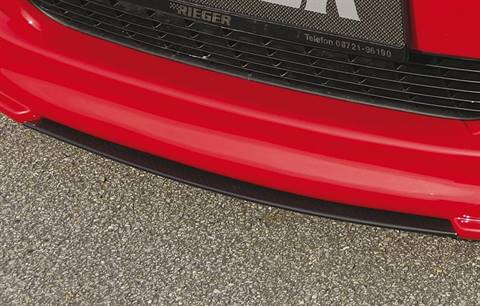 LAMA DTM centrale Rieger Grande Punto Carbon-look per sottoparaurti