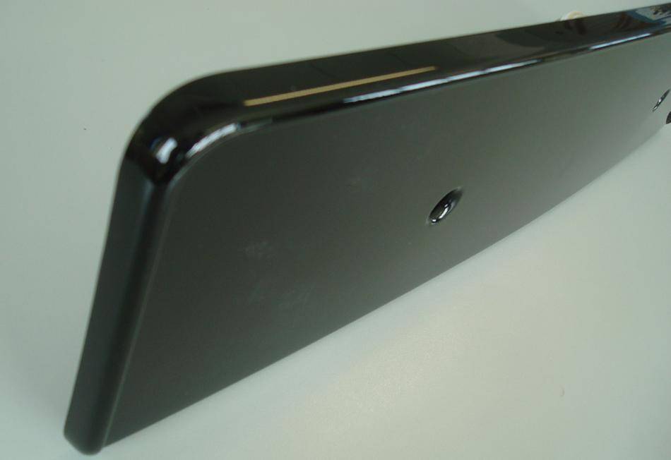 Portatarga nero lucido per mascherina A5 RS