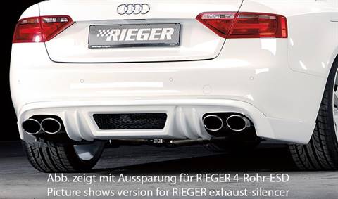 Sottoparaurti Rieger S5+S-Line per marmitta orig.duplex fino 2011