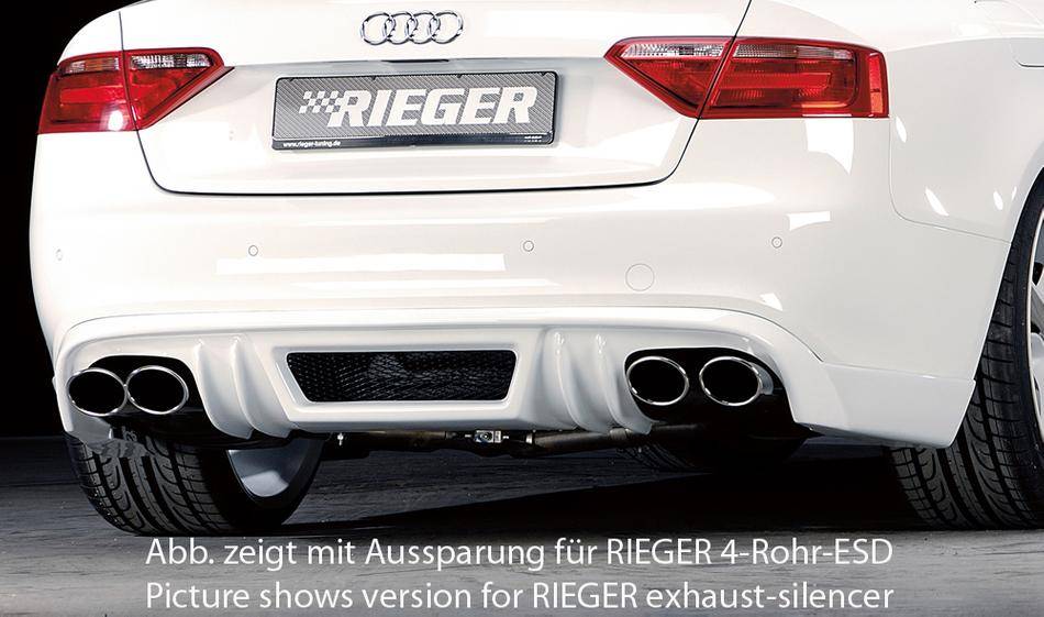 Sottoparaurti Rieger S5+S-Line per marmitta orig.duplex fino 2011