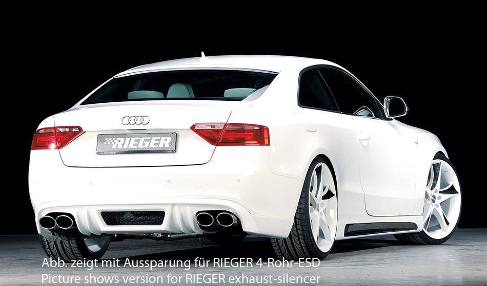 Sottoparaurti Rieger S5+S-Line per marmitta orig.duplex fino 2011