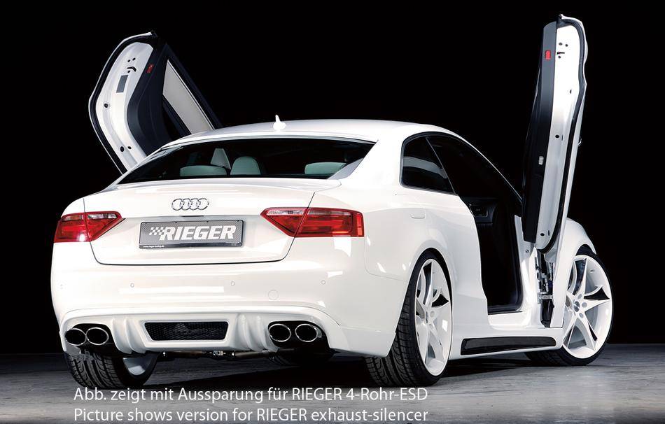 Sottoparaurti Rieger S5+S-Line per marmitta orig.duplex fino 2011