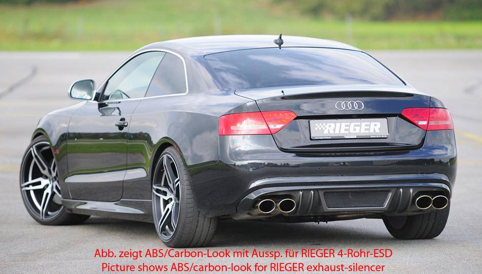 Diffusore Rieger A5 S-Line+S5 Coupe' fino 2011 per marm orig sx