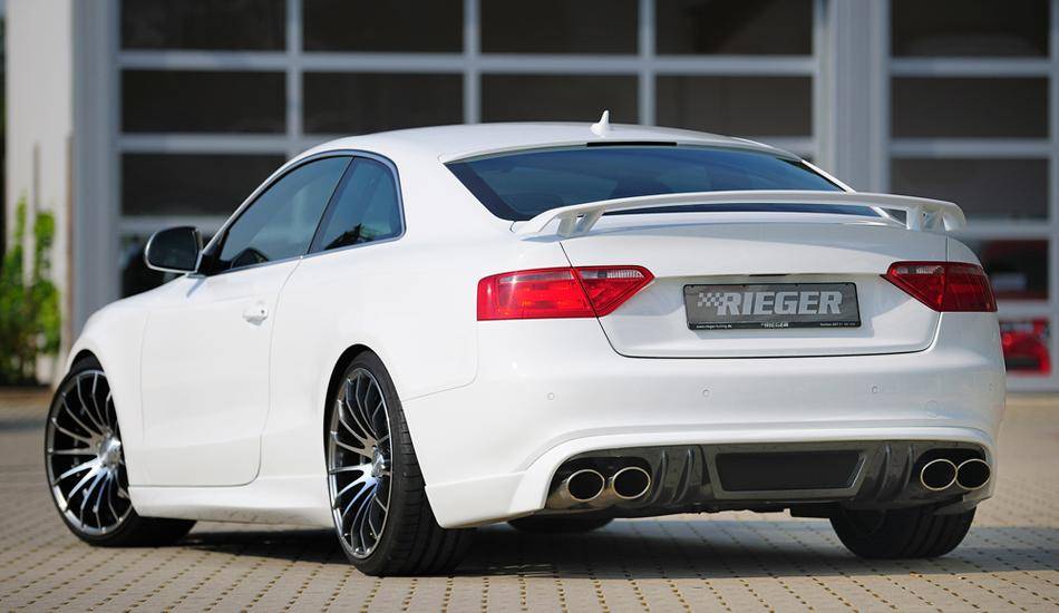 Spoiler baule Rieger A5/S5 Coupe'/Cabrio