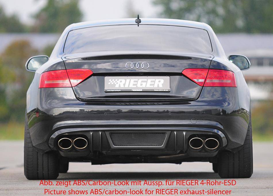 Diffusore post A5/S5 Sportback S-Linper marmitta originale duplex