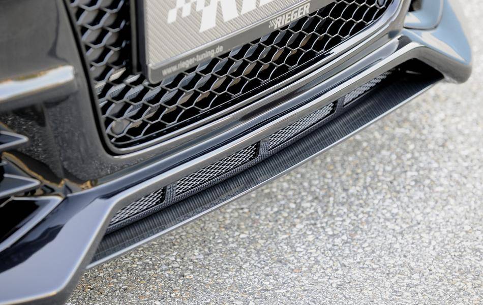 Lama centrale A5/S5 per paraurti Rieger 59460-59461-59462 carbonlook