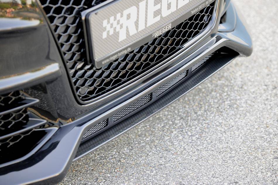 Lama centrale A5/S5 per paraurti Rieger 59460-59461-59462 carbonlook