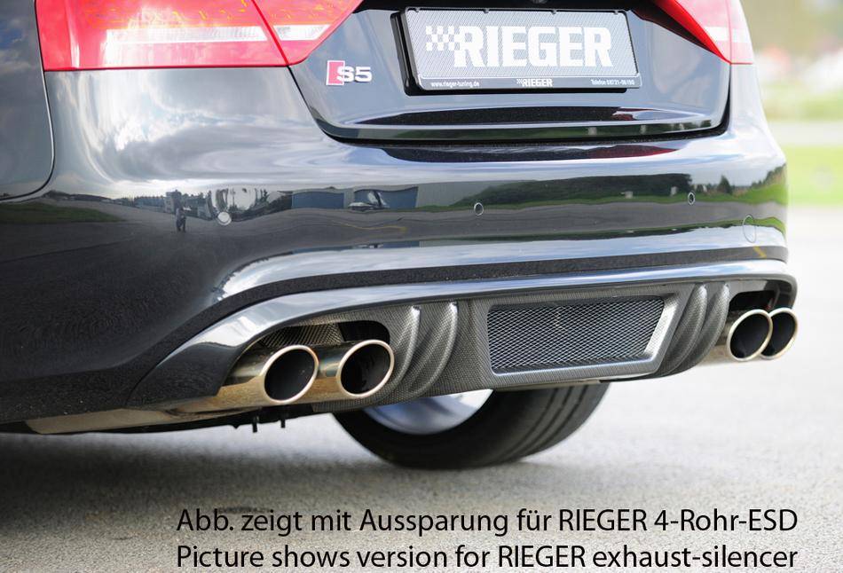 Diffusore Rieger A5/S5 Sportback S-Line per marm.duplex orig.carbonl