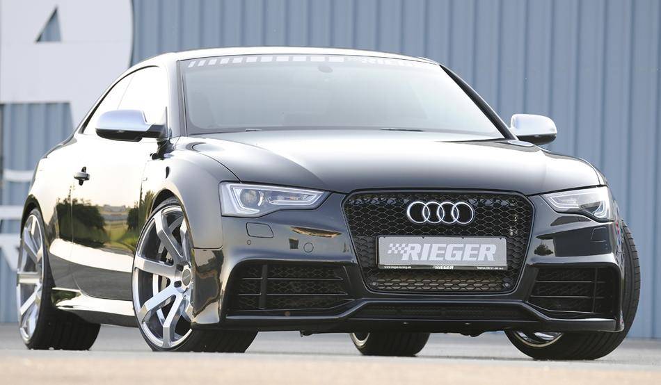 MASCHERINA ORIG.AUDI RS5 NERO LUCIDO DAL 2011 SENZA PORTATARGA