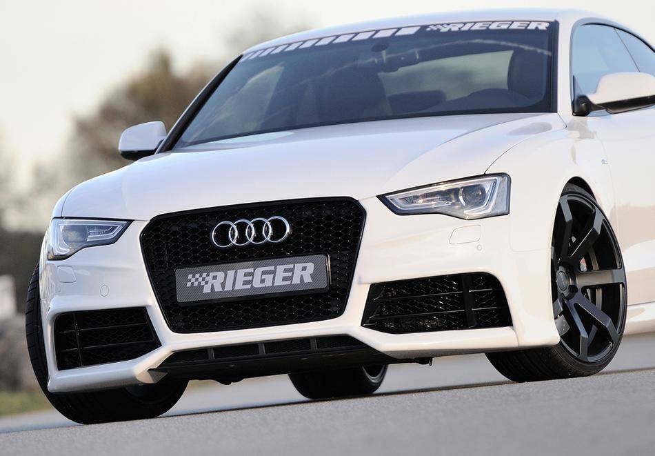 MASCHERINA ORIG.AUDI RS5 NERO LUCIDO DAL 2011 SENZA PORTATARGA