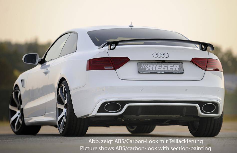 Diffusore Rieger A5/S5 S-Line dal 2011 Coupe/Cabrio term 185X120