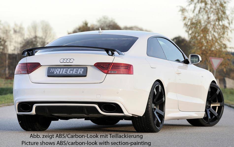 Diffusore Rieger A5/S5 S-Line dal 2011 Coupe/Cabrio term 185X120