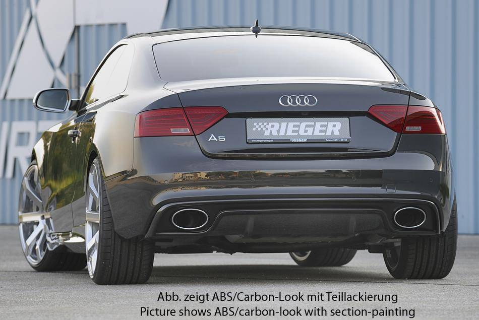 Diffusore Rieger A5/S5 S-Line dal 2011 Coupe/Cabrio term 185X120