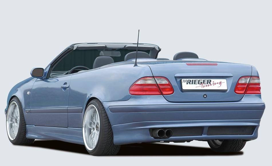 sottoparaurti post.Rieger MERC.CLK W208 incl.rete