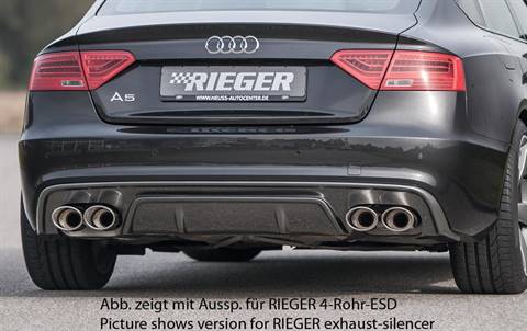 Diffusore Rieger A5 SPB dal 2011 solo S-Line marm.orig duplex carbon