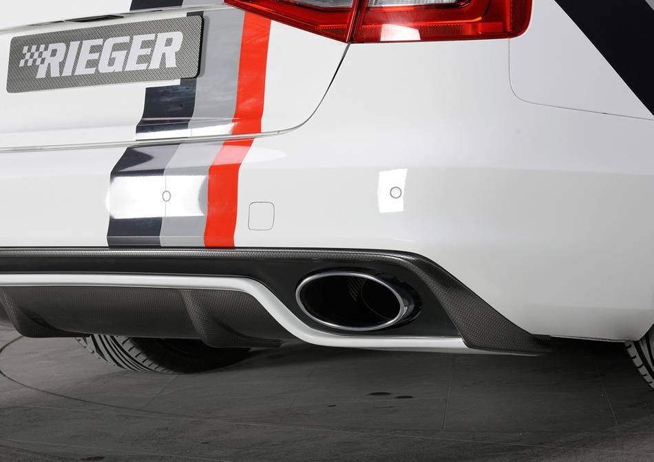 Terminale cromato DX 185X120 A5/A4 per diffusore Rieger 55470/55549