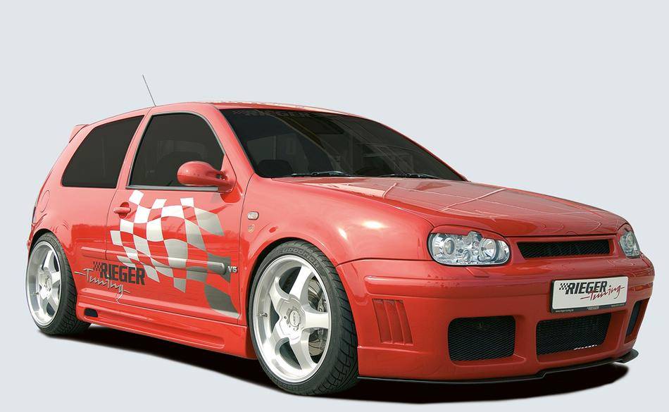 Paraurti Rieger RS Four Look Golf 4  con branchie lateral e lavafari