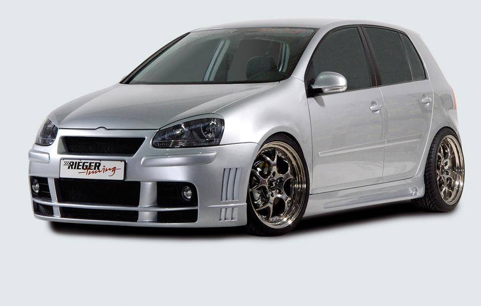Paraurti ant Rieger Golf V con branchie laterali