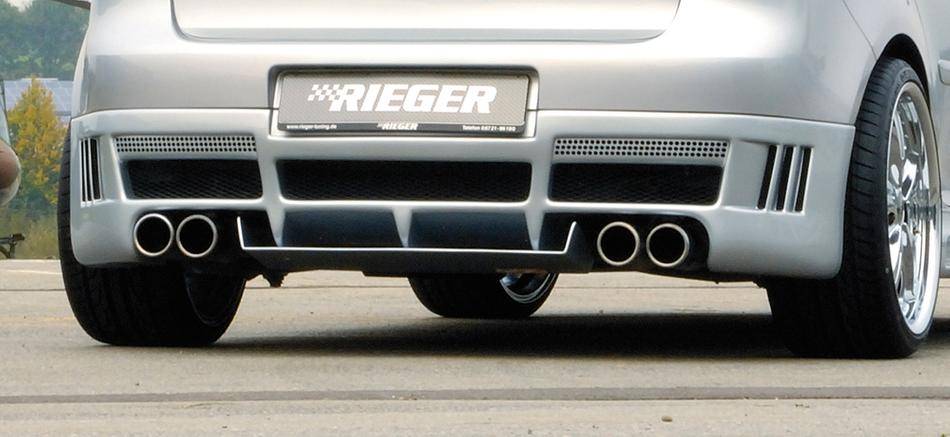 Diffusore post Golf V per sottoparaurti Rieger 59326/27/28