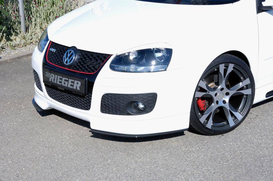 Lama inferiore 2 pezzi Golf V per sottoparaurti Rieger 59400