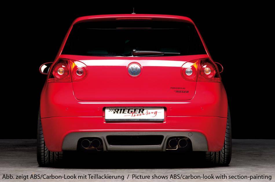 Sottoparaurti Rieger Golf V anche GTI per marmitta duplex doppia