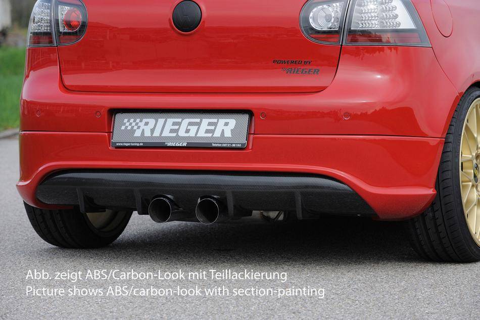 Sottoparaurti Rieger Golf V anche GTI R32 look per marm centrali