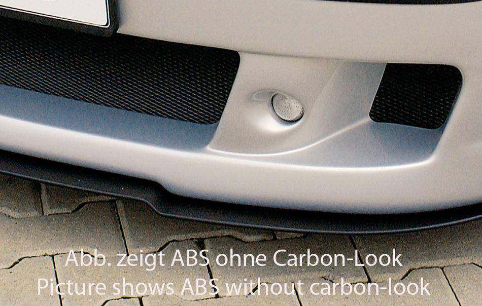Lama ant sagomata Golf 4 per paraurti Rieger 00059017-18 carbonlook