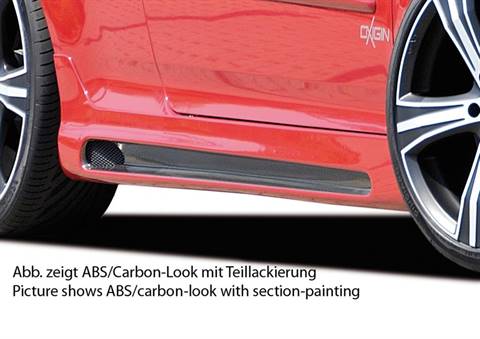 Sottoporta sx Rieger Golf V GTI 3 porte con presa aria carbonlook