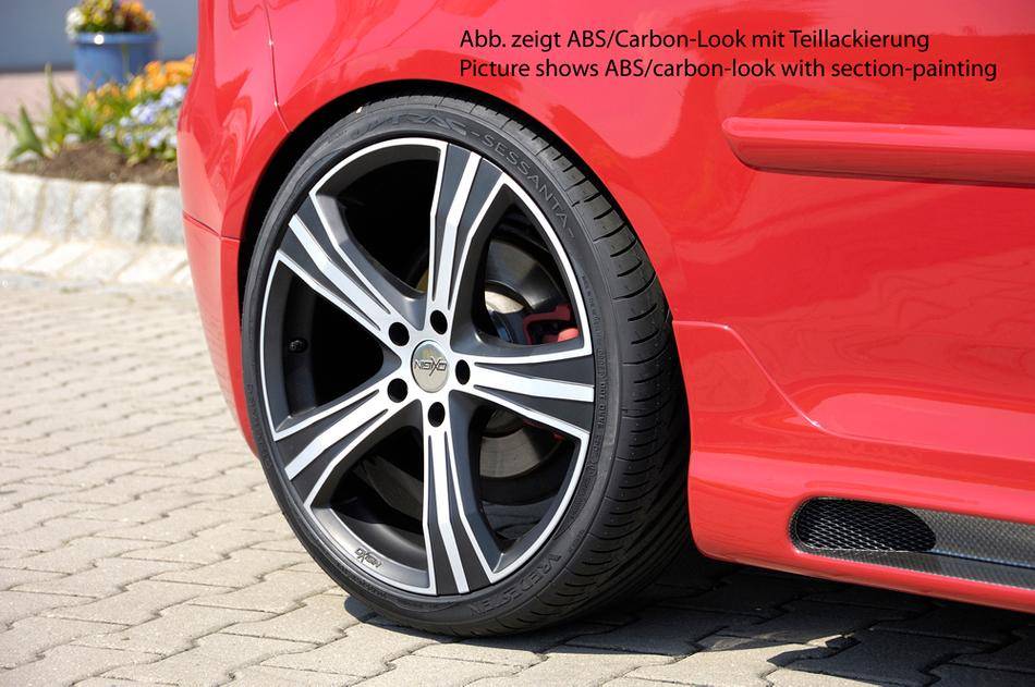 Sottoporta sx Rieger Golf V GTI 3 porte con presa aria carbonlook