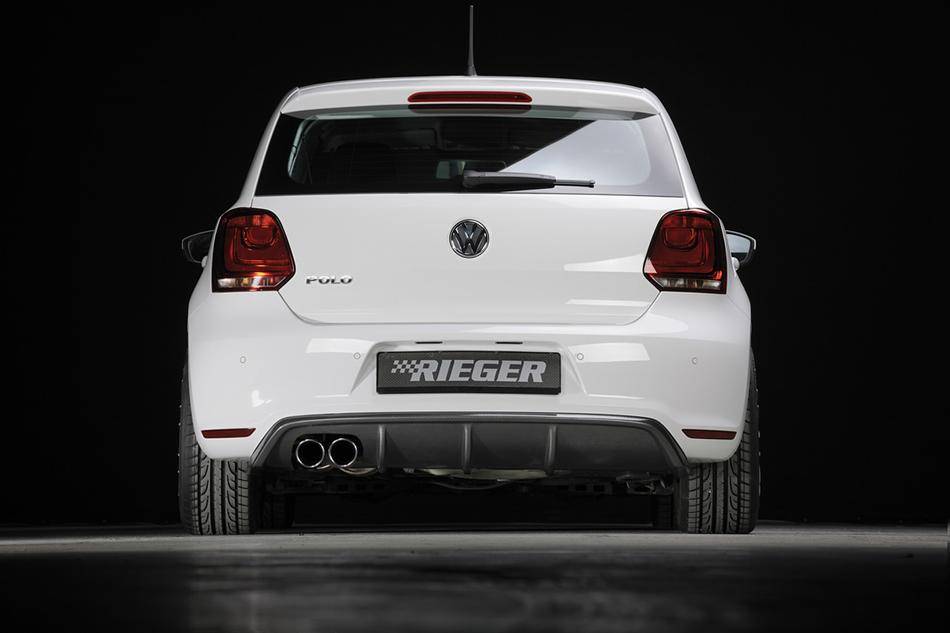 Diffusore Rieger Polo 6R GTI per marm.doppia SX fino 01.14 carbonloo