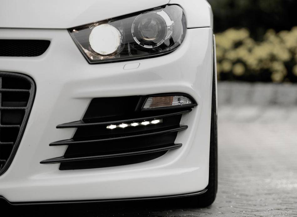 Lit luci diurne Scirocco con cablaggio+centralina per Rieger paraurt